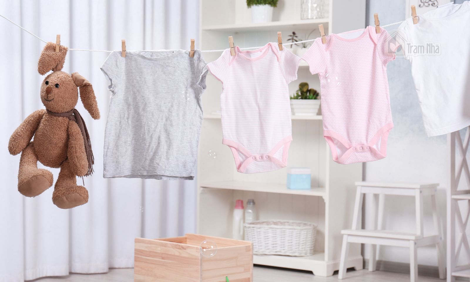 mẹo làm khô quần áo nhanh
