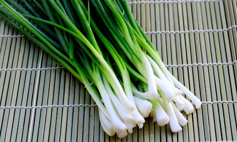 Hành lá làm sạch