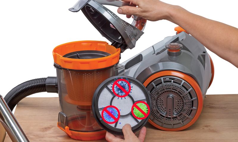 công nghệ lọc máy hút bụi